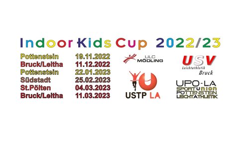 Banner Indoor Kids Cup 2022/2023